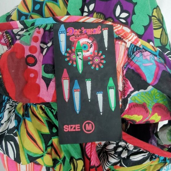 Desigual Top Medium Bubble Floral Short Sleeve - Picture 10 of 11